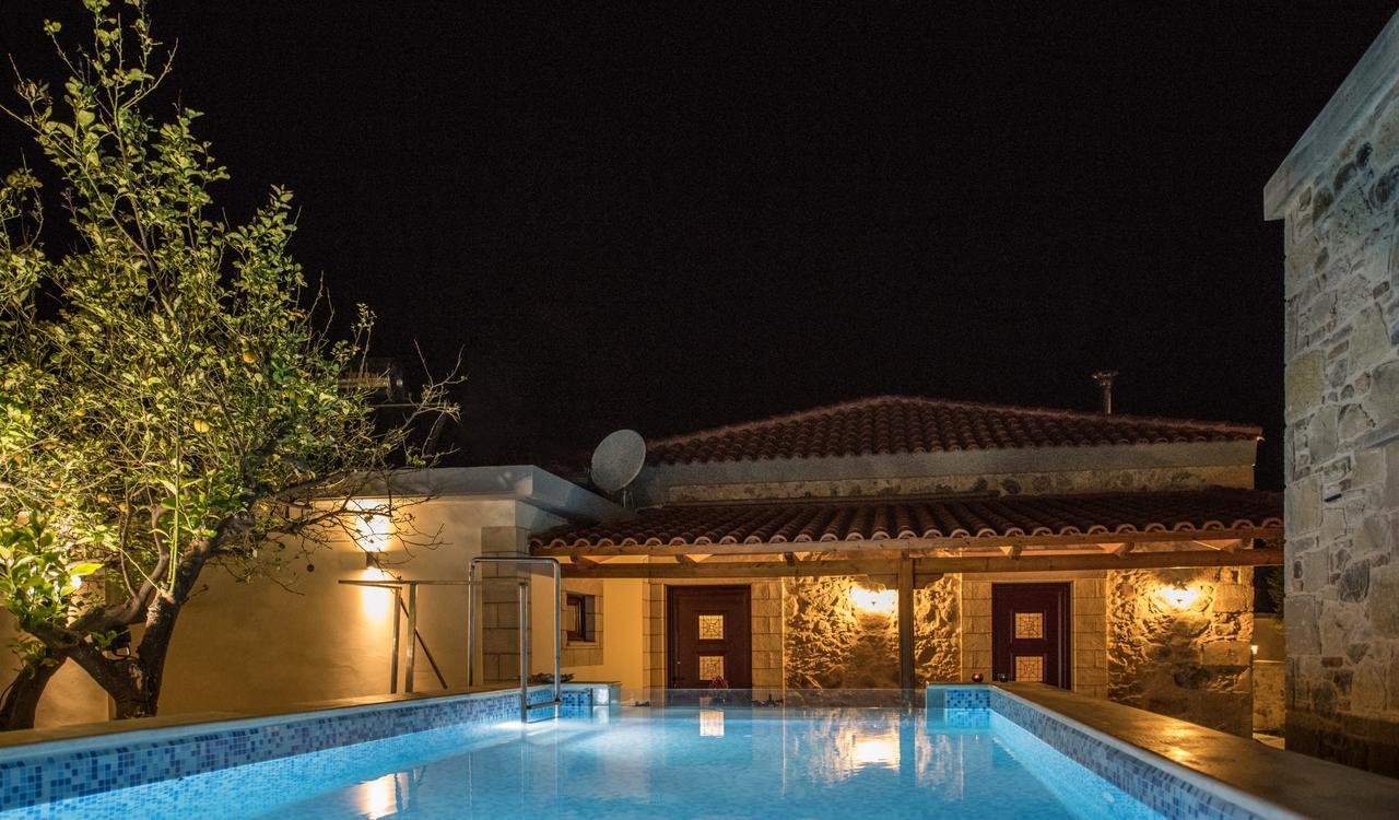 Private Sapphiros Villa キサモス エクステリア 写真